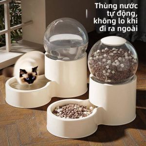 Máy Cho Thức Ăn và Nước Tự Động cho Thú Cưng