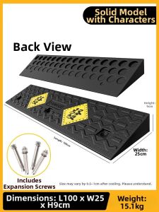 DIQIANG | Threshold Solid Rubber Slope Ramp