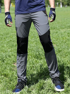 Quần Dài Thể Thao Mùa Hè Ice Silk Mỏng Cho Nam Ngoài Trời Chống Nắng Câu Cá Nhanh Khô Co Giãn Thoáng Khí Quần Dài Công Sở Thẳng