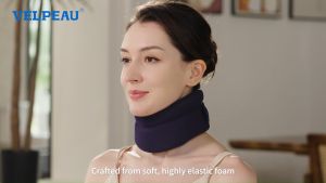VELPEAU Soft Collar Neck Brace for Neck Pain and Support for Women & Men B.Duck Foam Neck Support for Sleeping Cervical Collar After Whiplash or Injury Relieves Pain