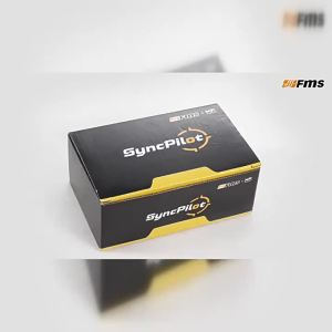 FMS Model Aircraft FPV Syncpilot Headtracker Set Dual-Axis Servo Gimbal Image Transmission Base Head Tracking System