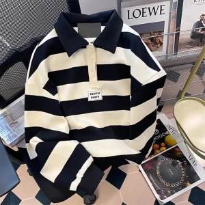 XIBAIYI | Loose Collar Polo Shirt for Men and Women