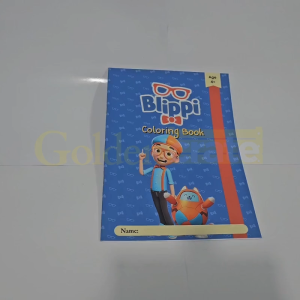 Blippi Coloring Book – 20 Pages | Screen-Free Activity for Kids Age 4+