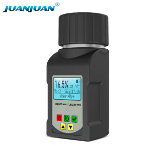 เครื่องวัดเครื่องวัดความชื้นความชื้นแบบละเอียดแบบดิจิตอลอัจฉริยะสำหรับการวิเคราะห์ความชื้นของเมล็ดกาแฟข้าวโพดเมล็ดข้าวสาลีเครื่องวัดความชื้น25ชนิด