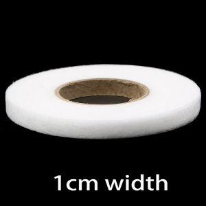 64M Roll Non-woven Double-side Interlining Adhesive Fabric Cloth Apparel Iron On Hem Tape Edge Shorten Pants DIY Sewing Tool