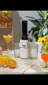 Slow Juicer Cold Press Juice Extractor Machine Juice Maker Masticating Juice Extractor Machine Fruit Vegetable Juice Extractor Portable Blender 榨汁机