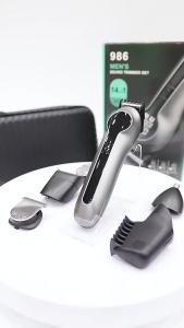 Mijia | Bộ Cắt Tỉa Râu Không Dây Mijia 986 IPX7 Chống Nước Dành Cho Nam 14 Trong 1 Sạc Được Đa Năng Với Lưỡi Dao Bằng Thép Không Gỉ