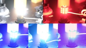 LUXIMOS Lampu Senja Sein 2 Mode T10 12V DC Super Terang Motor 42 Titik Mata DF3 - NINE AUTOSERIES