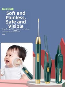 Safe Glowing Ear Cleaning Tools Set