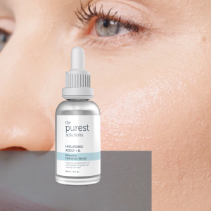 The Purest Solutions Intensive Hydration Serum 30ml | Hyaluronic Acid 2% Vitamin B5 Panthenol Hydrating Plumping Increase Skin Elasticity Anti-Aging Repair For Dry Skin