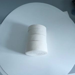 5yards/lot 2/25/32/38mm White Canvas Webbing Polyester-Cotton Ribbon For DIY Woven Belt Garment Waistband Bags Strap