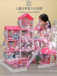 Kids Play House: Assembling & Customizing a DIY Doll Villa