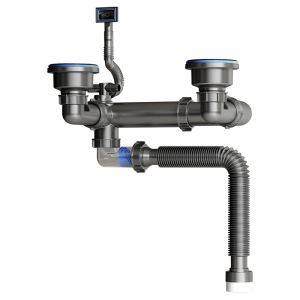 Kitchen Sink Drain Pipe Kit: Anti-Clogging & Anti-Odor Solutions