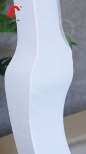 Evy Marble Dining Table Cabriole Design Solid Rubberwood Leg/ Kaki Meja Makan