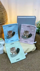 Omiland Waslap Bayi Kotak Print SB Otter Series OTW1010