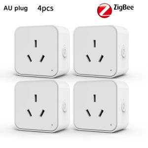 Tuya Zigbee 3.0 AU Standard Smart Plug NZ Timer Socket with Energy Monitoring Works with Smart Life App Alexa & Google