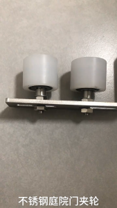 COD stainless Sliding Gate Top Guide Roller set with L bracket Newly Upgraded Material Stainless Gate Roller Door Roller 3 Size