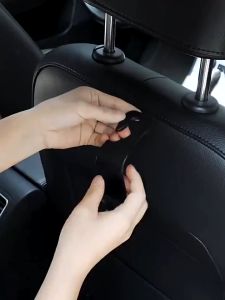 Car Luminous Headrest Hook 1PC Toyota Honda Proton Perodua Logo Back Seat Hook Multifunction Hanger for Bag Handbag