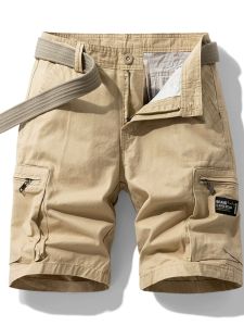 Quần Short Công Sở Nam Ống Đứng Rộng Rãi Phong Cách Mỹ Mùa Hè Mỏng Thường Ngày Cỡ Lớn Quần Lót Quần Ngắn Cotton Thoáng Khí