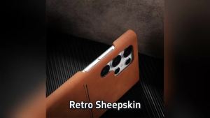 Retro Sheepskin Leather Card Slot Bumper Case For Samsung Galaxy S26 S25 S24 S23 Ultra A15 A25 A35 A55 A34 A54 Skin Matte Cover