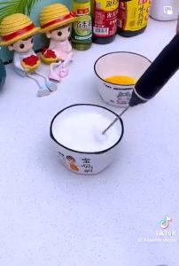 Máy đánh Trứng Kèm Máy Tạo Bọt Cafe Cầm Tay Sonaky Tích Điện Sạc USB 3 Tốc Độ Siêu Tiện Lợi