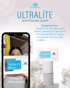 Beautederm Ultralite Whitening Soap 75g Promo Buy 1 Take 1 Triple Action Gluta Collagen & Algowhite