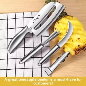 GANGWO | Commercial Pineapple Peeler Heavy Duty Eye Removal Tool