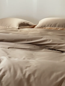KUNFLOW Reversible Cotton Bedsheet Set | 980TC & 1000TC AB Design | Soft Cooling Comfort