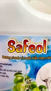 Nước rửa chén đậm đặc Hương Chanh và nước biển thơm mát Dung tích can 38Lít