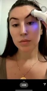 Ems เครื่องนวดหน้า ไมโครเคอร์เรนท์ ขนาดเล็ก สำหรับการยกกระชับผิวหน้า คุณภาพดูดี