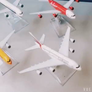 Alloy Collectible Airplane Model 16cm