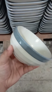 ถ้วยเซรามิก 5 นิ้ว ถ้วยญี่ปุ่น สีทูโทน ถ้วยเซรามิก ชามราคาถูก ถ้วยยกโหล ถ้วยราคาถูก