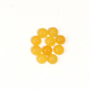 5-10pcs/lot 4-25mm Natural Yellow Jade Stone Cabochons Half Round Cabochon Cameo For DIY Crafts Rings Necklace Jewelry Accessory