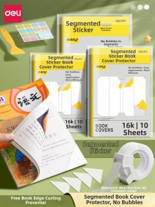 deli | Anti-curling Book Corner Protector