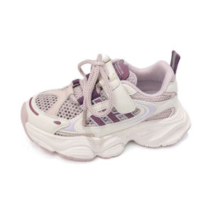 Giày Thể Thao Cho Bé Gái Mùa Hè 2025 Giày Chạy Bộ Thoáng Khí Lưới Cho Trẻ Em Giày Bố Mùa Xuân Thu Giày Trẻ Em