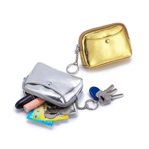 Burst Texture Ladies Coin Purse Mini Portable Clutch Premium Key Case