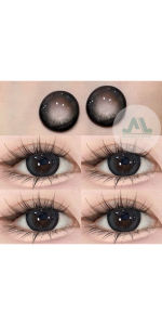 Softlens Hitam Pekat Premium Diameter 15 mm (Big Eyes Efek) | Softlens Mata Boneka | Softlens Mata Barbie | Softlens Black Natural | Softlens Hitam Natural | Softlens Mata Bayi Soflense Softlen Softlens Softlense Soflen Soplen Sovlen