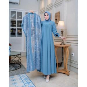 ABAYA CLARA SET BRUKAT/OUTHER M L XL XXL JUMBO/ BRUKAT MUTIARA MIX GAMIS CRINCLE/OUTHER BRUKAT TERPISAH/CARDIGAN BRUKAT PREMIUM