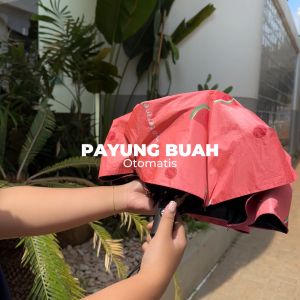 MIISOO Payung Lipat Otomatis Anti Sinar UV Protection Motif Buah