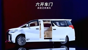 Spot✨Vigour House New Alpha Car Model with Light & Sound - Interactive Pull-Back Vehicle Toy for Kids Diecast Metal Toy Vehicles Car Model High Simulation Sound and Light Childrens