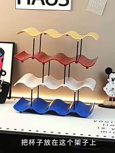 Giá Để Cốc Nhiều Tầng Để Bàn Đựng Cà Phê Rượu Vang Trà Vật Dụng Trang Trí Nhà Cửa Chất Liệu ABS Dành Cho Người Lớn Nam Nữ Đều Dùng Được.