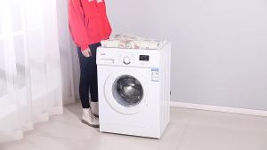 Bọc Máy Giặt Cửa Ngang Cửa Trên Loại Dày Chống Bụi Chống Nước Áo Trùm Máy Giặt 7 8 9 10kg Che Phủ Kín Thân Máy ALLIN