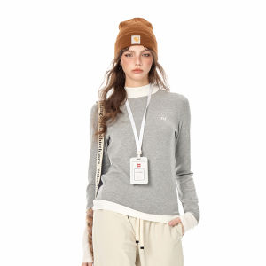 Turn Signal | Knitted Faux Two-Piece Top
