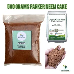 NEEM CAKE POWDER - PARKER (500 GRAMS) FOR PLANTS