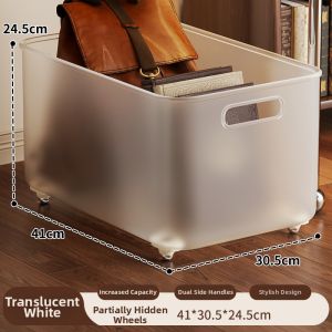 Student Book Storage Box With Wheels