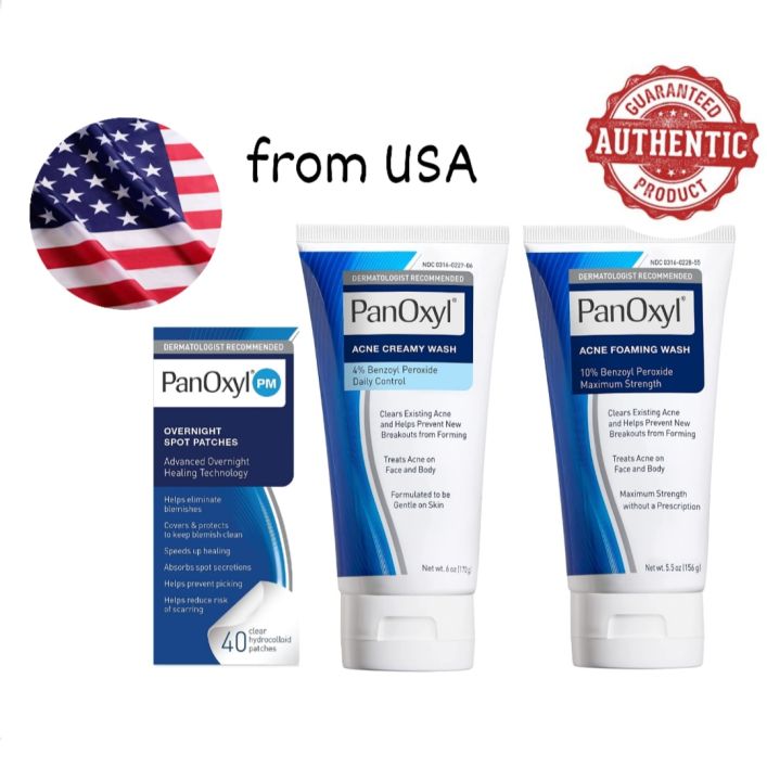 PanOxyl Antimicrobial Acne Creamy Wash, Benzoyl Peroxide 4/10, 170g