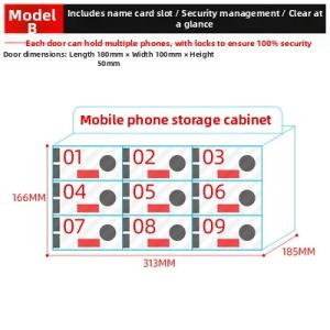 Transparent Acrylic Secure Storage Cabinet