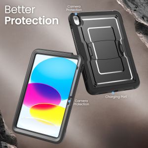 for iPad 11th Generation Case (A16) 2025Built-in with Kickstand Dual Layer Shockproof Protective Case for iPad 10th Generation 2022for iPad 9th 8th 7th Gen 10.2 inchfor iPad Air 3 10.5/Pro 10.5