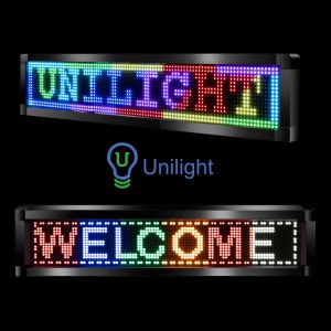 LED DISPLAY SIGN BOARD Multi-Color Single Color Running Message Board Waterproof Perfect Solution for Advertising