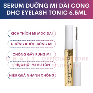 Tinh chất dưỡng mi DHC Eyelash Tonic dài và cong 6.5ml Nhật Bản